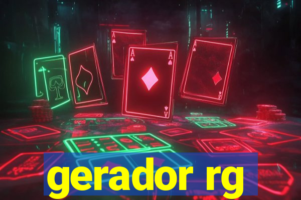 gerador rg